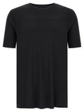 Thom Krom Black Viscose T-Shirt