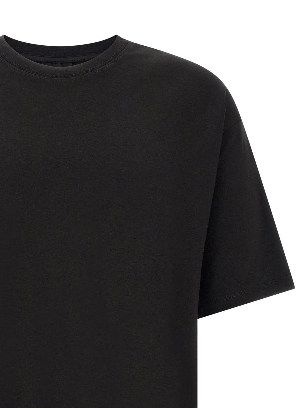 Thom Krom Black Cotton T-Shirt