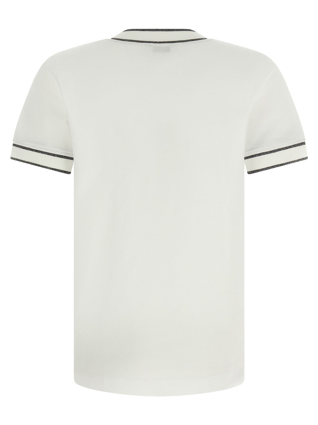 Brunello Cucinelli White Cotton T-Shirt