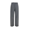 The Latest Gray Polyester Dress Pants
