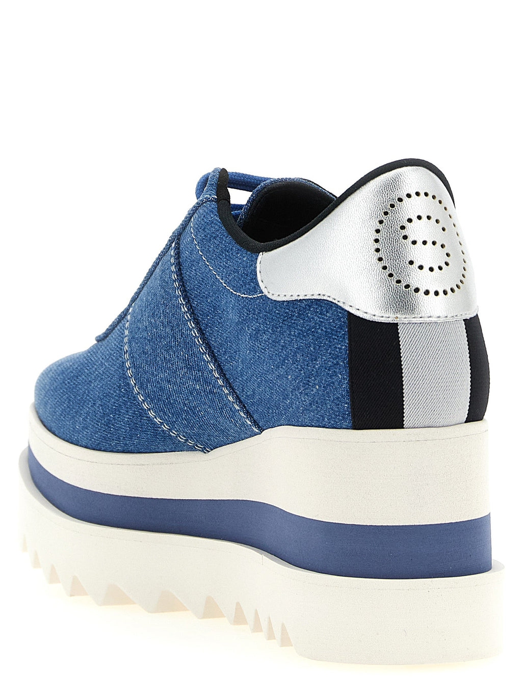 Stella McCartney Blue EVA Wedge Sandals
