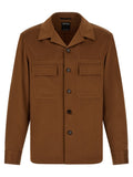 ZEGNA Brown Cashmere Blouse
