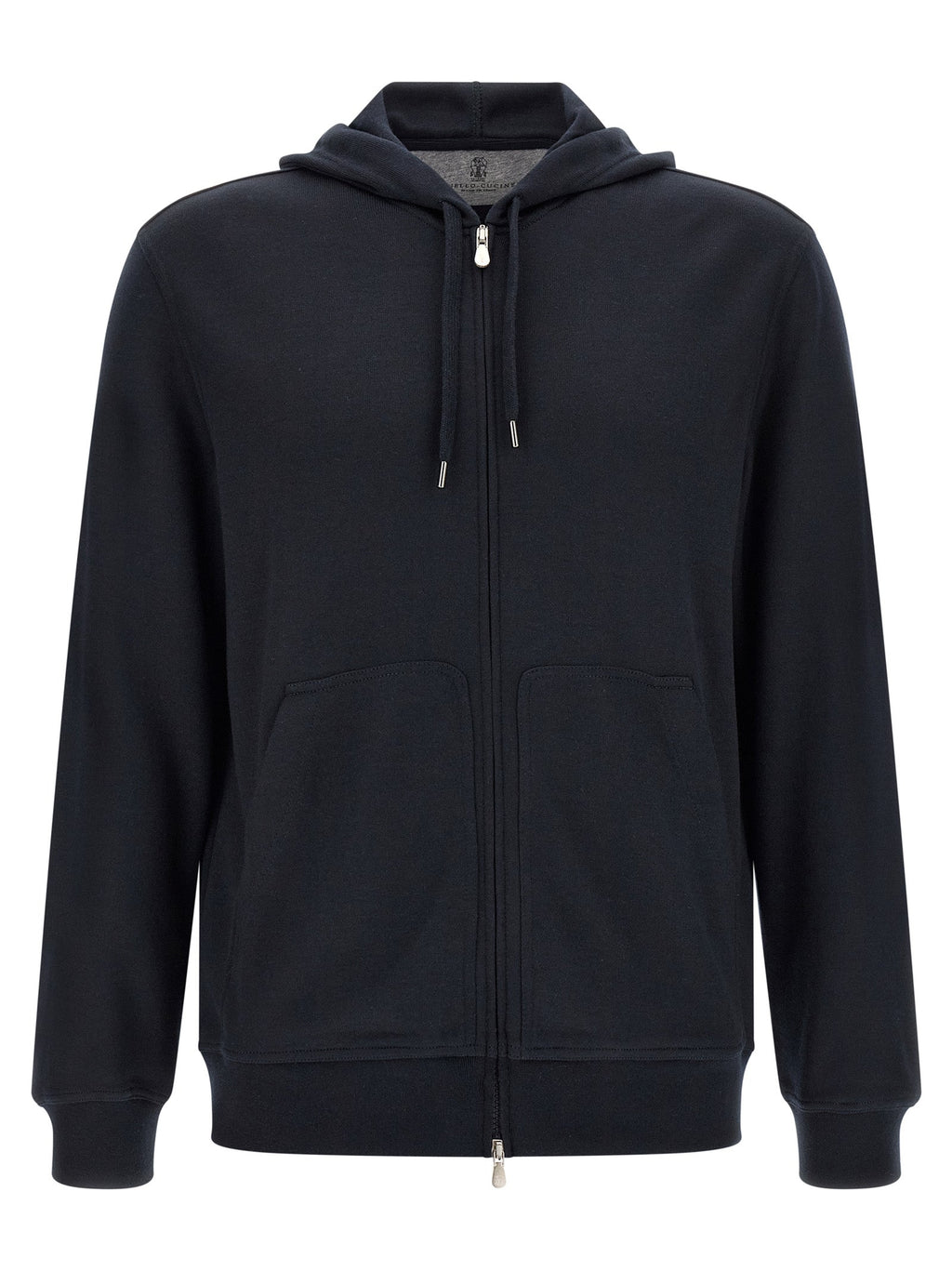 Brunello Cucinelli Blue Cashmere Cardigan