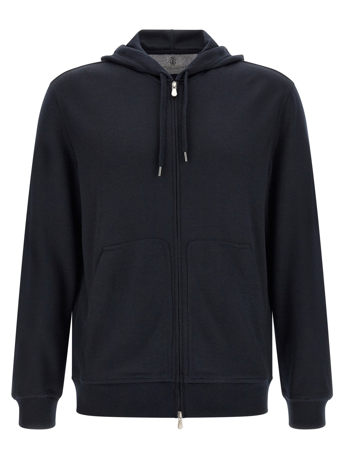 Brunello Cucinelli Blue Cashmere Cardigan