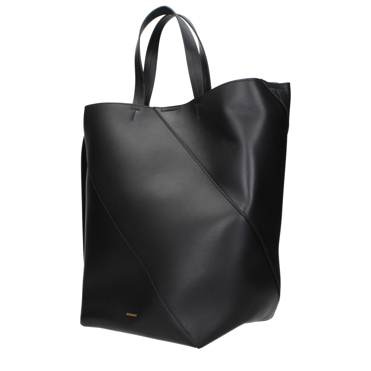 Jil Sander Black Leather Crossbody Bag