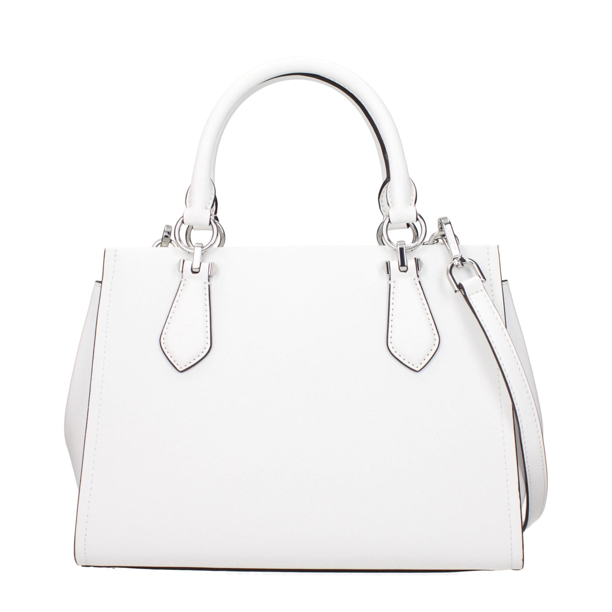 Michael Kors White Leather Handbag