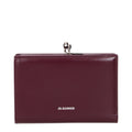 Jil Sander Red Leather Wallet
