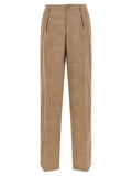Etro Beige Wool Dress Pants