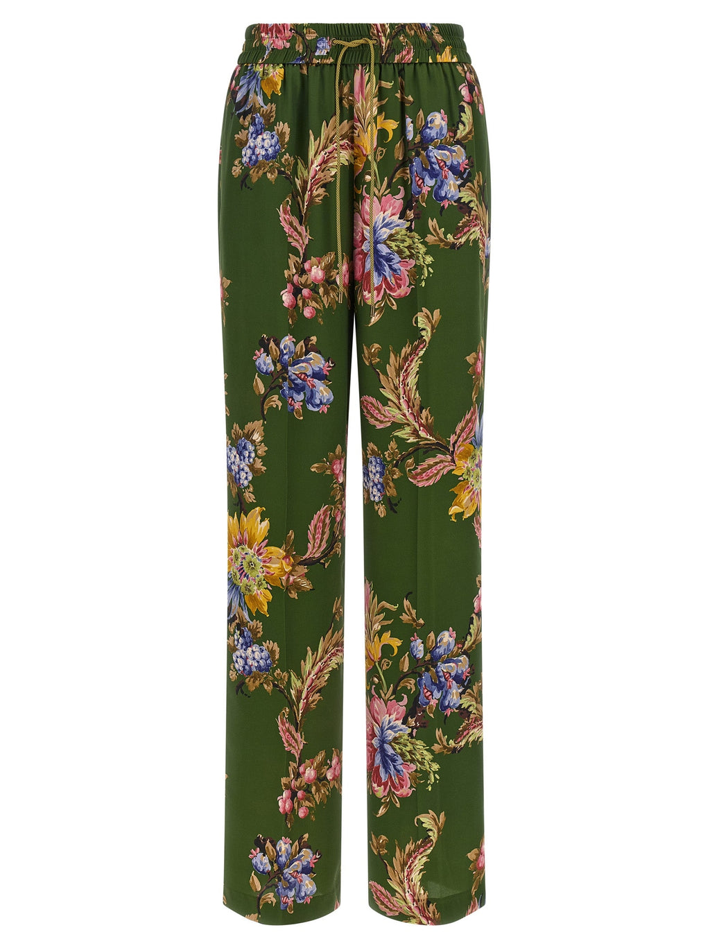 Etro Bicolor Polyester Casual Pants