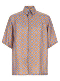 Fendi Multicolor Silk Blouse