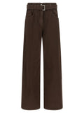 Brunello Cucinelli Brown Cotton Jeans Denim