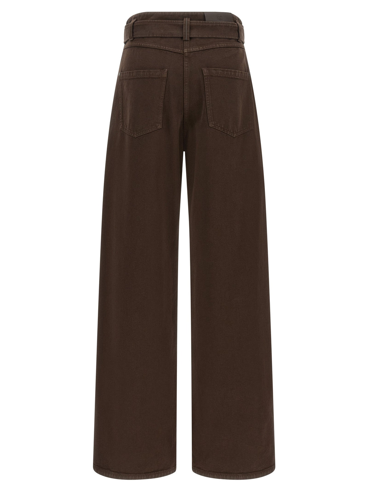 Brunello Cucinelli Brown Cotton Jeans Denim