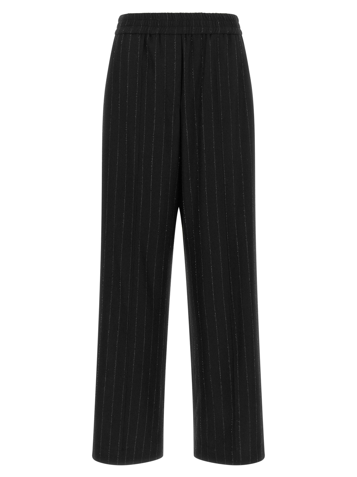 Brunello Cucinelli Blue Virgin Wool Casual Pants