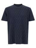 Fendi Blue Cotton T-Shirt