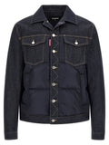 Dsquared² Blue Cotton Denim Jacket