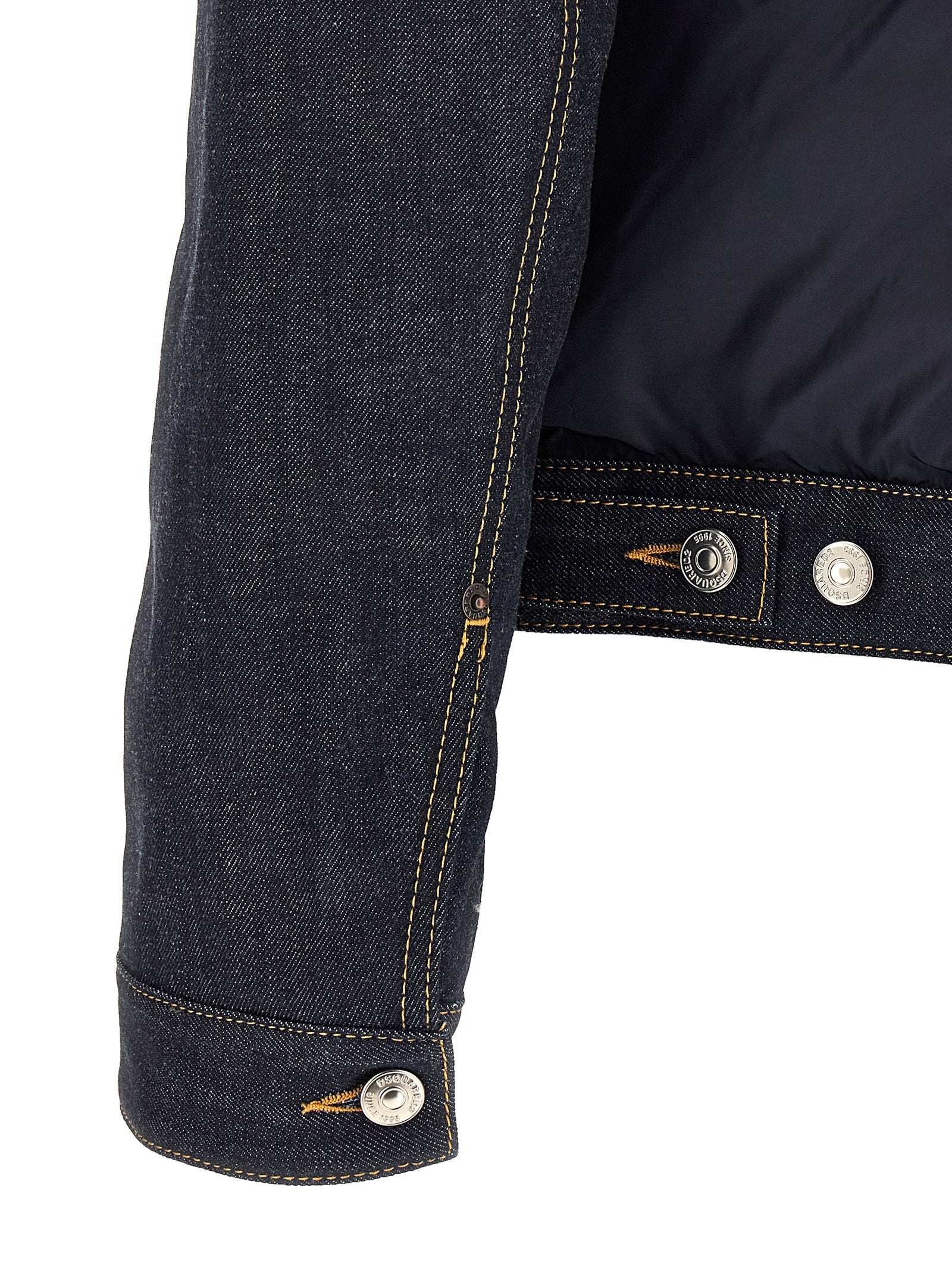 Dsquared² Blue Cotton Denim Jacket