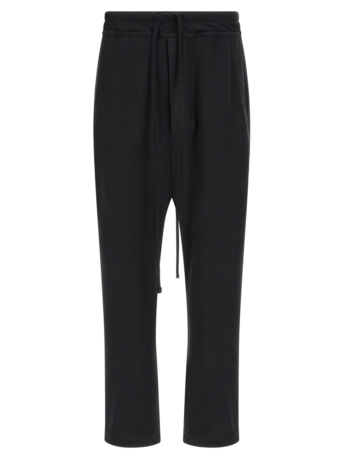Thom Krom Black Cotton Casual Pants