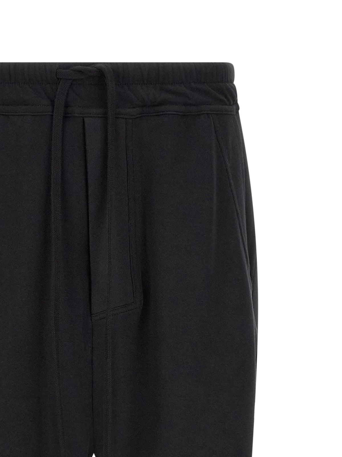 Thom Krom Black Cotton Casual Pants