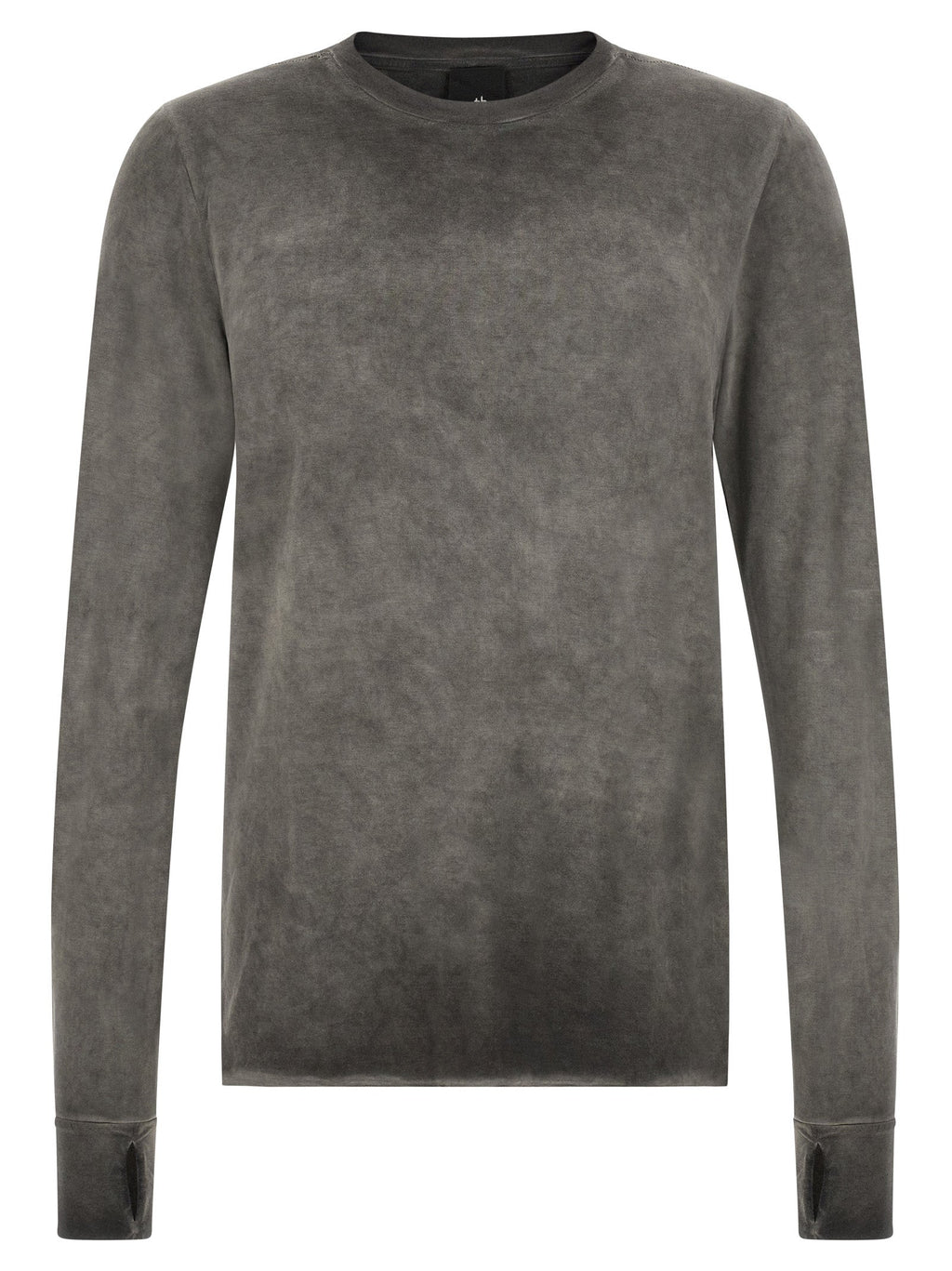 Thom Krom Gray Viscose T-Shirt
