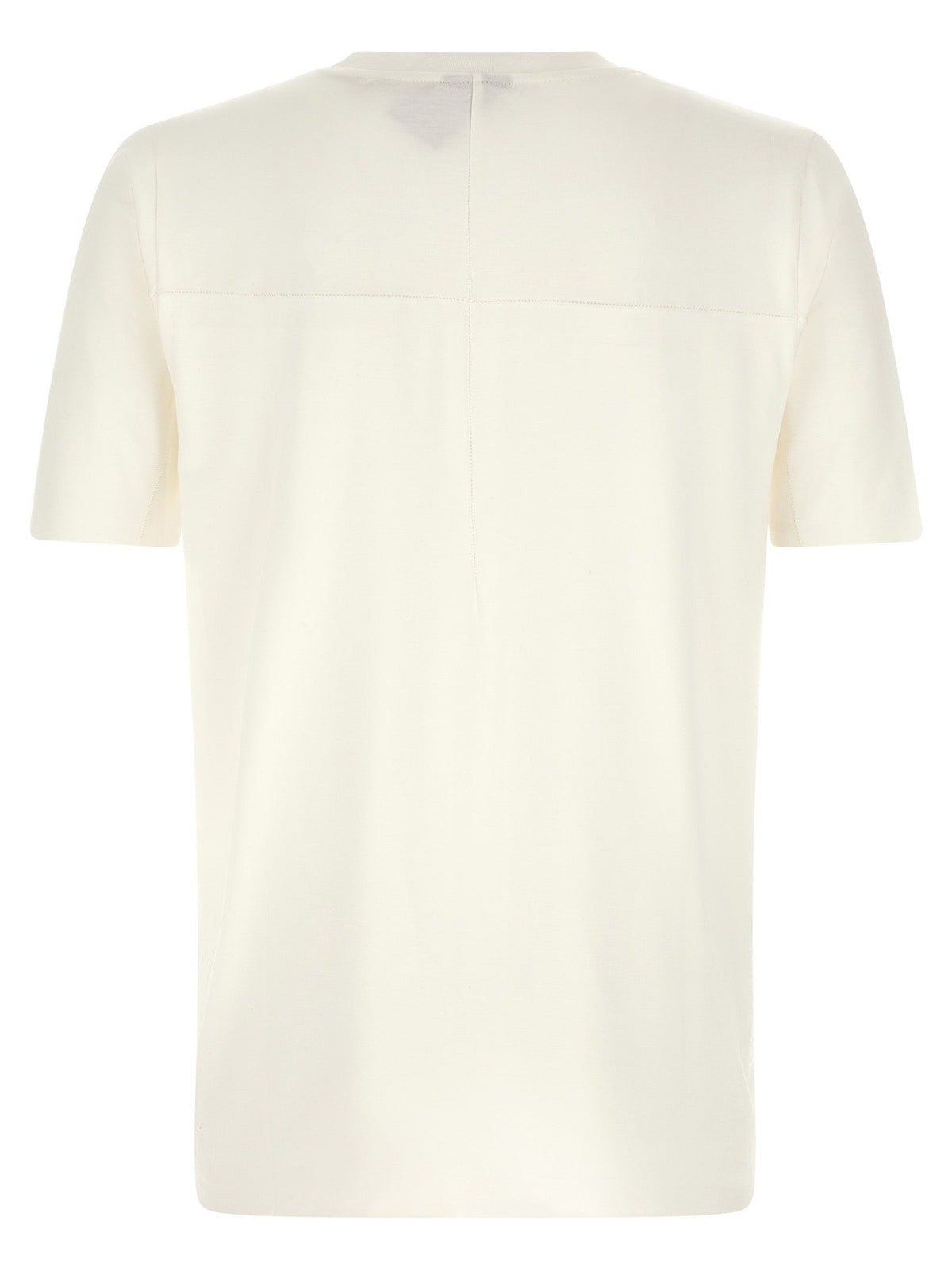 Thom Krom White Viscose T-Shirt