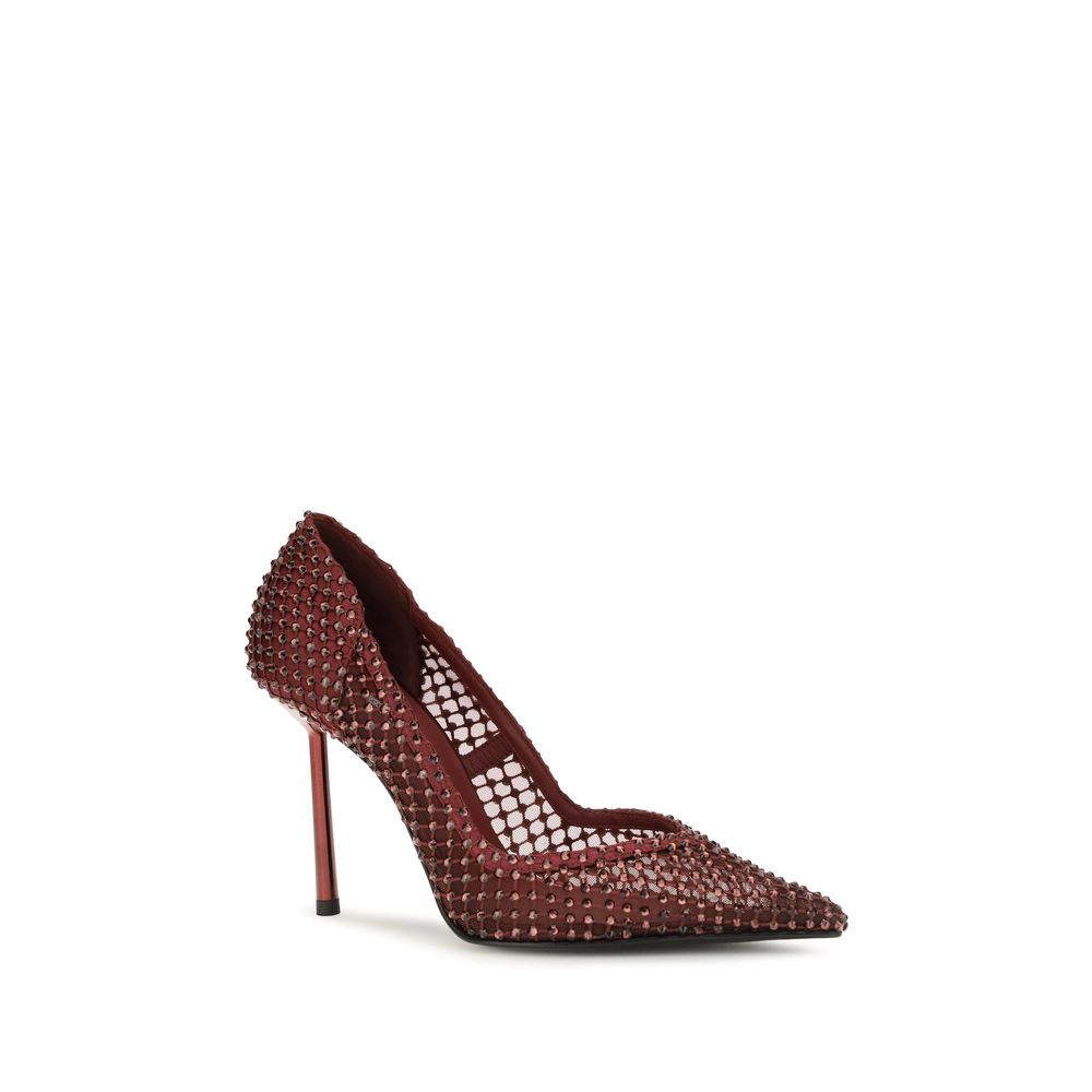 LE SILLA Red Crystals High Heel Pumps