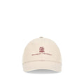 Brunello Cucinelli Beige Cotton Cap (Baseball Hat)