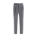Brioni Gray Wool Oves Aries Casual Pants