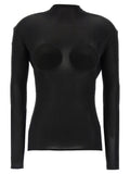 Jean Paul Gaultier Black Viscose Cardigan