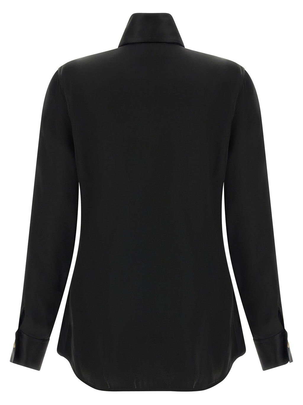 Khaite Black Acetate Blouse