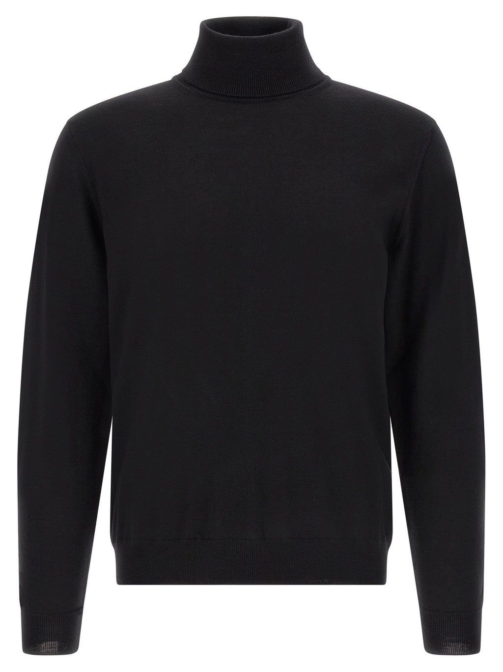 ZANONE Black Virgin Wool Cardigan