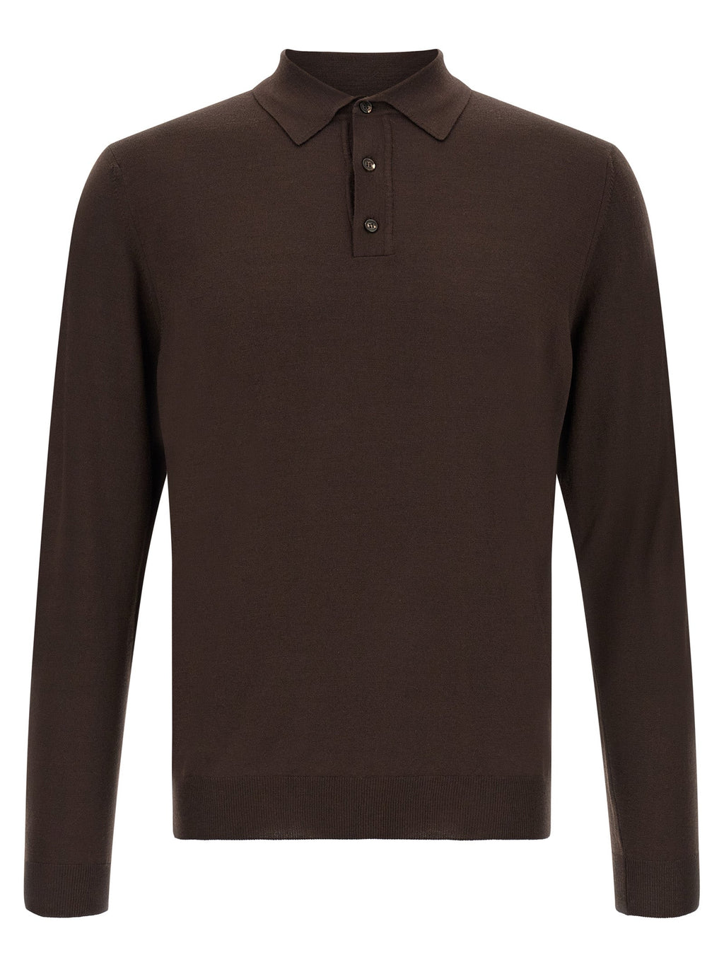 ZANONE Brown Virgin Wool Cardigan
