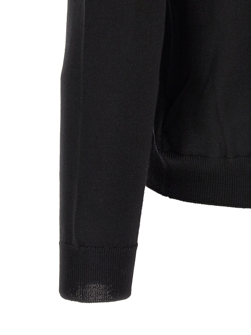 ZANONE Black Virgin Wool Cardigan