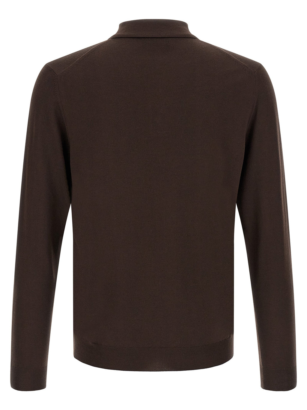 ZANONE Brown Virgin Wool Cardigan