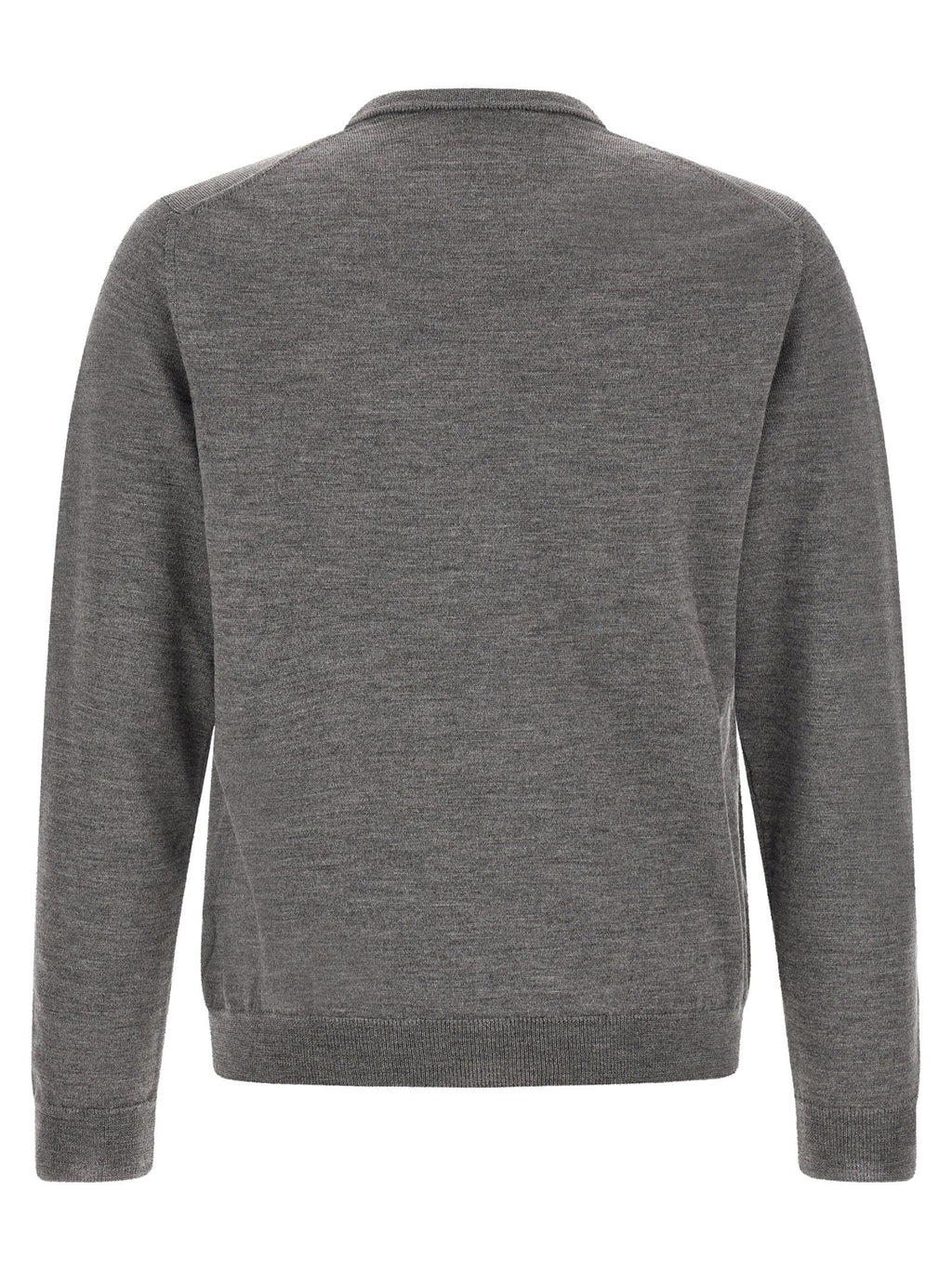 ZANONE Gray Virgin Wool Cardigan