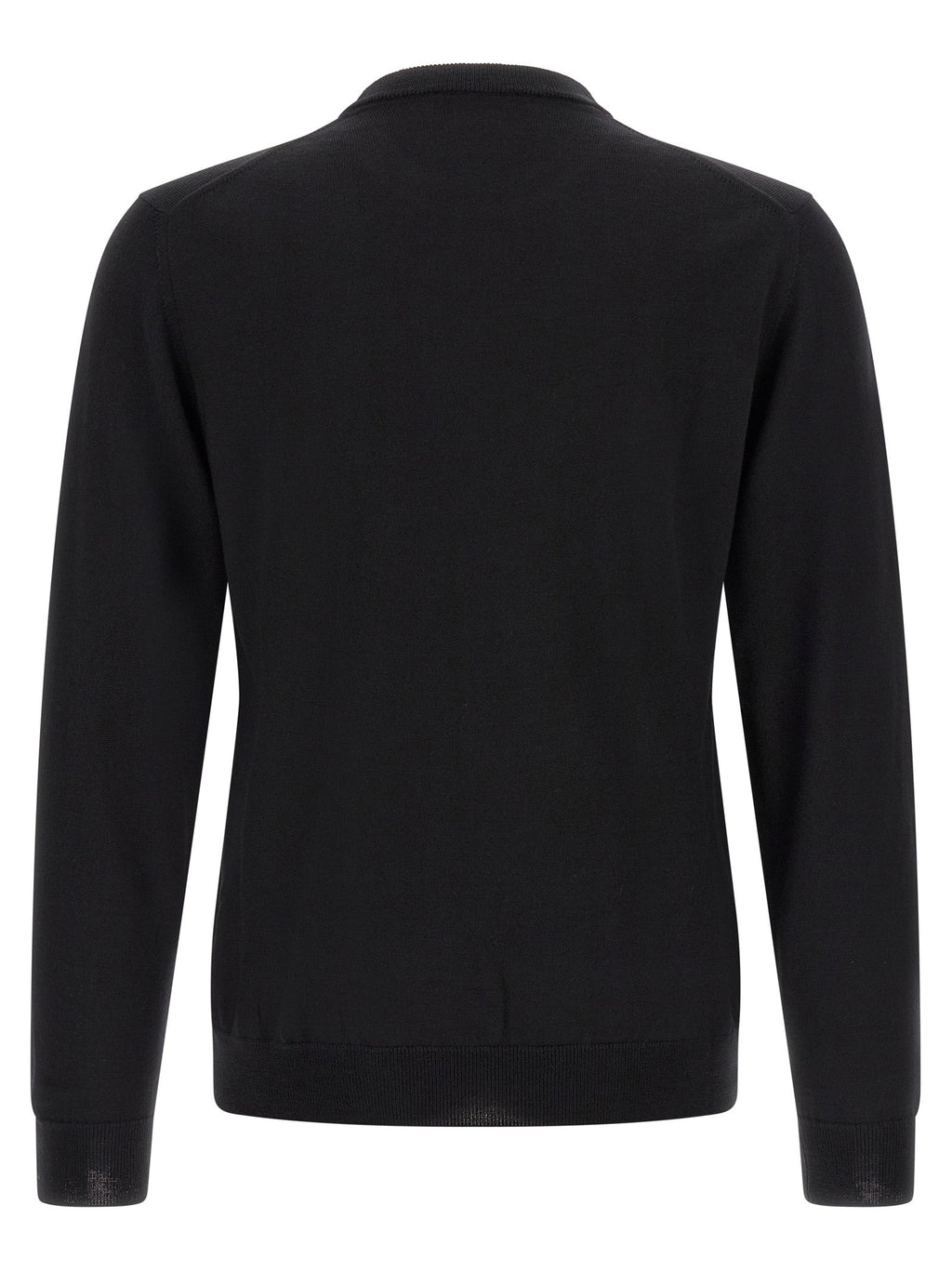 ZANONE Black Virgin Wool Cardigan
