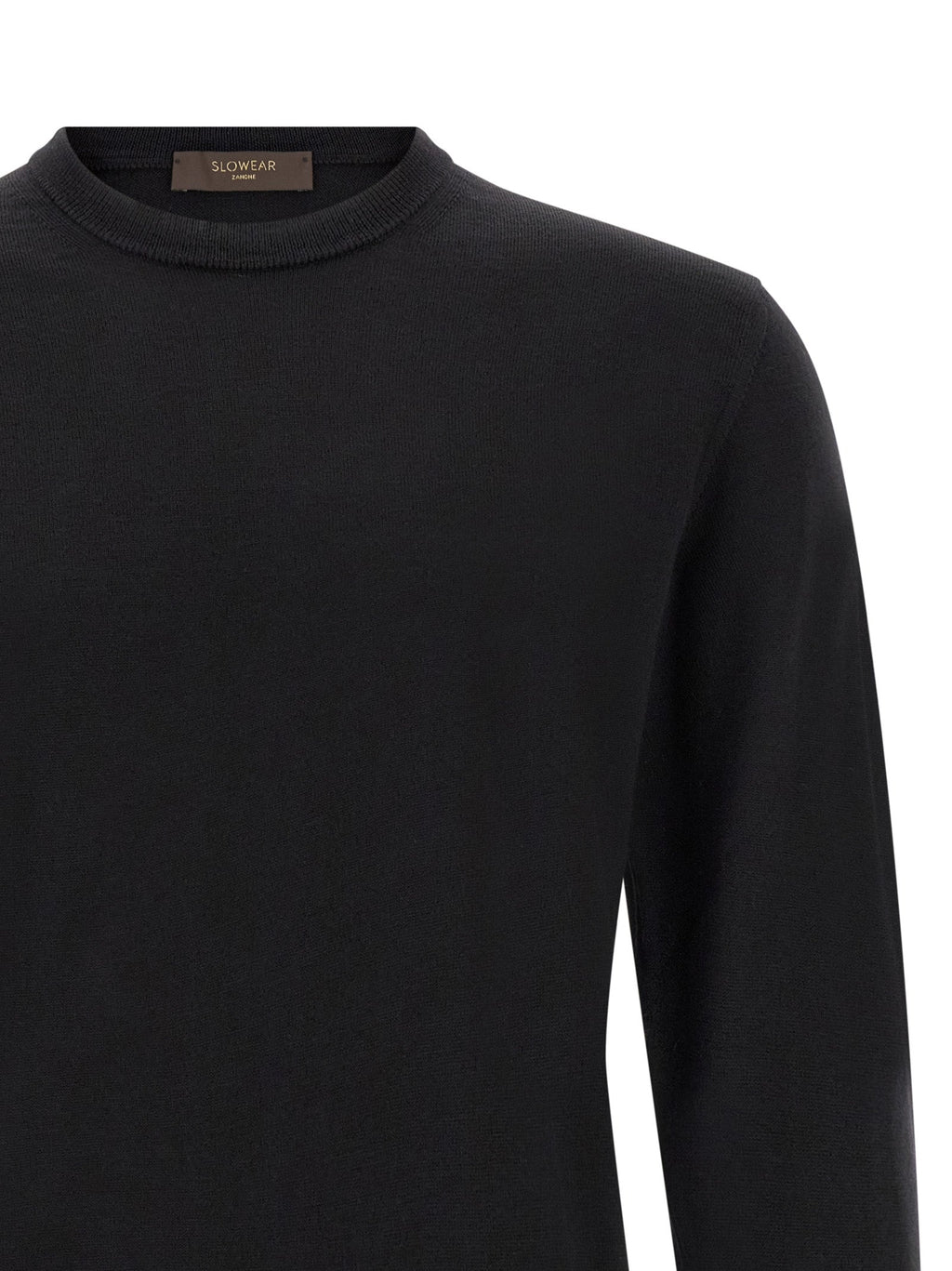 ZANONE Black Virgin Wool Cardigan