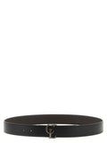 Christian Louboutin Multicolor Calfskin Regular Belt