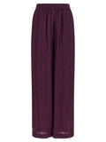 Gianluca Capannolo Purple Viscose Casual Pants