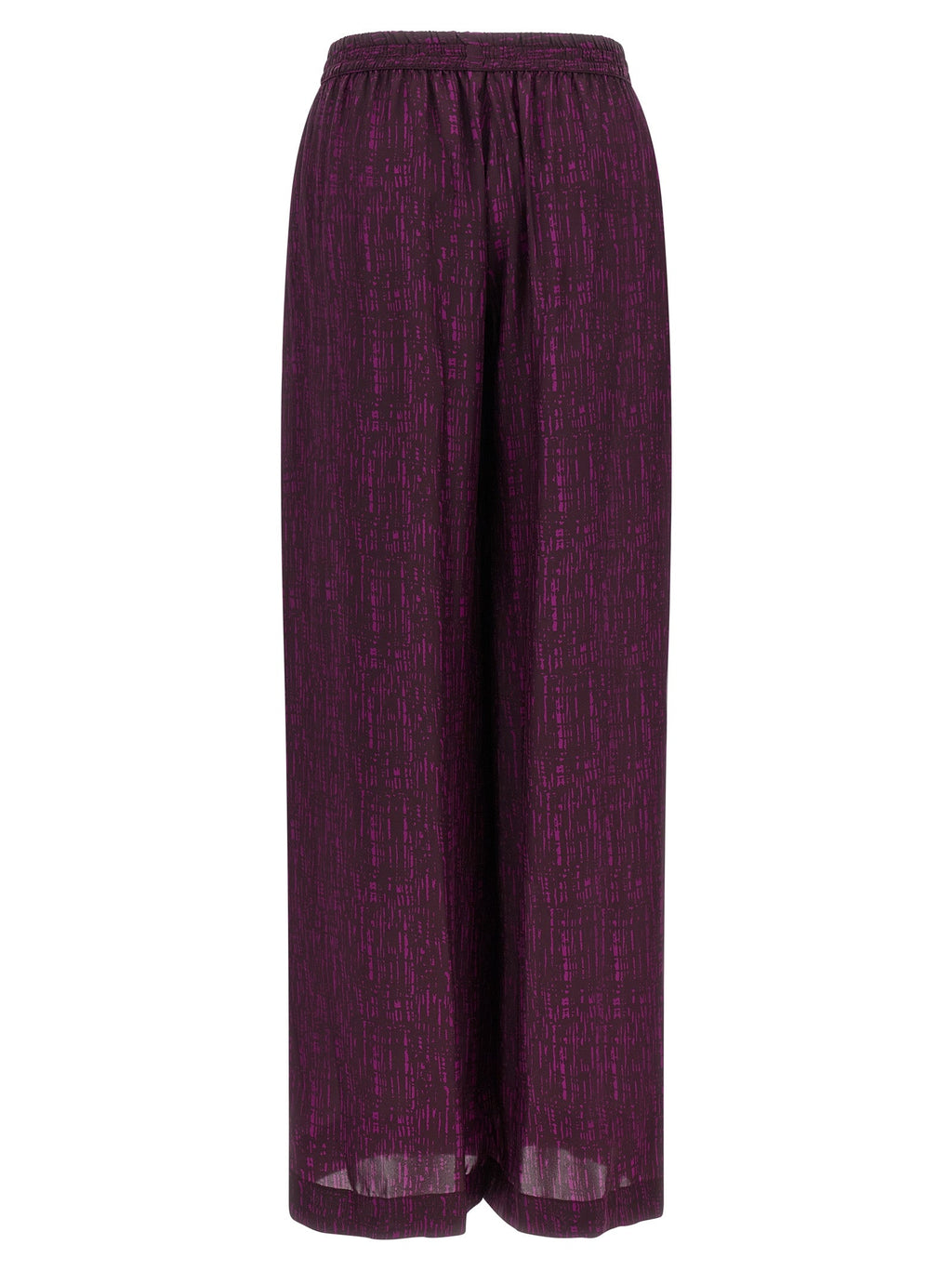Gianluca Capannolo Purple Viscose Casual Pants