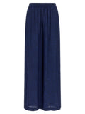Gianluca Capannolo Blue Viscose Casual Pants