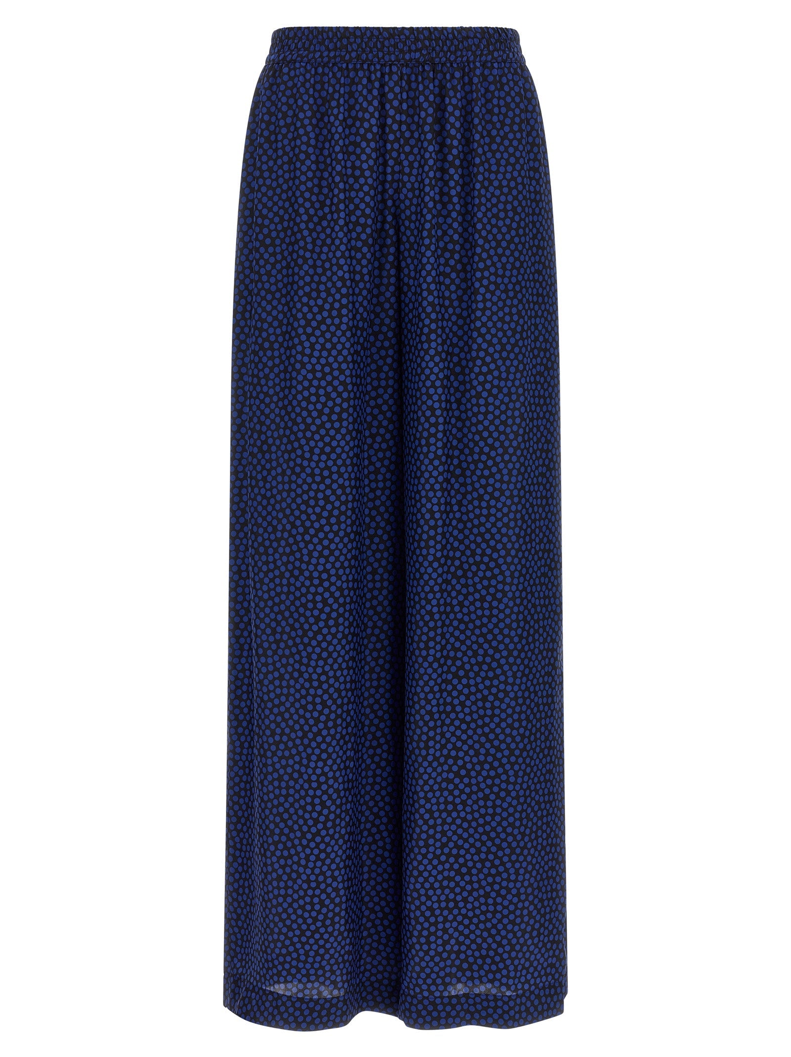 Gianluca Capannolo Blue Viscose Casual Pants