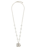 Dolce & Gabbana Silver Brass Necklace