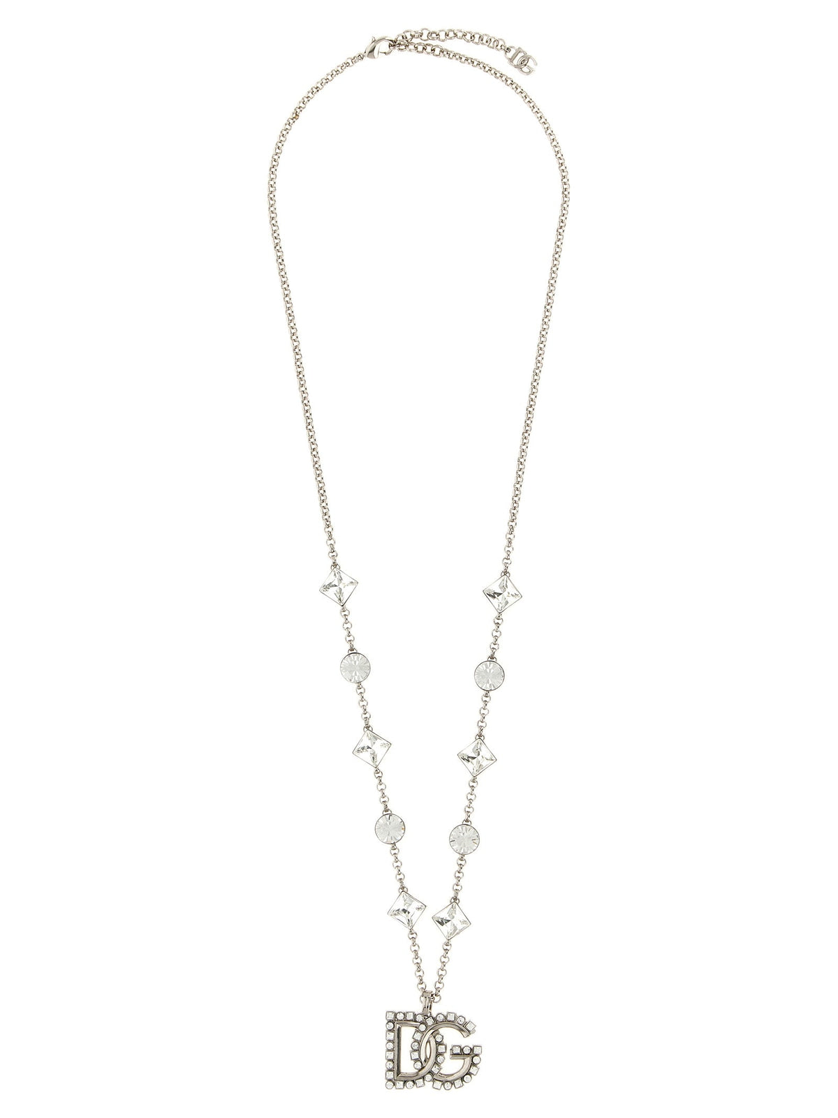 Dolce & Gabbana Silver Brass Necklace
