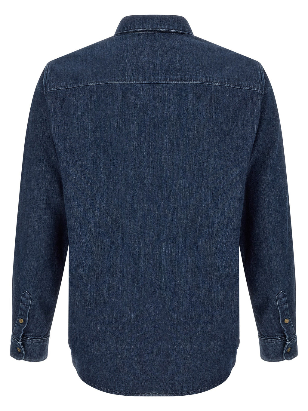 A.P.C. Blue Cotton Blouse
