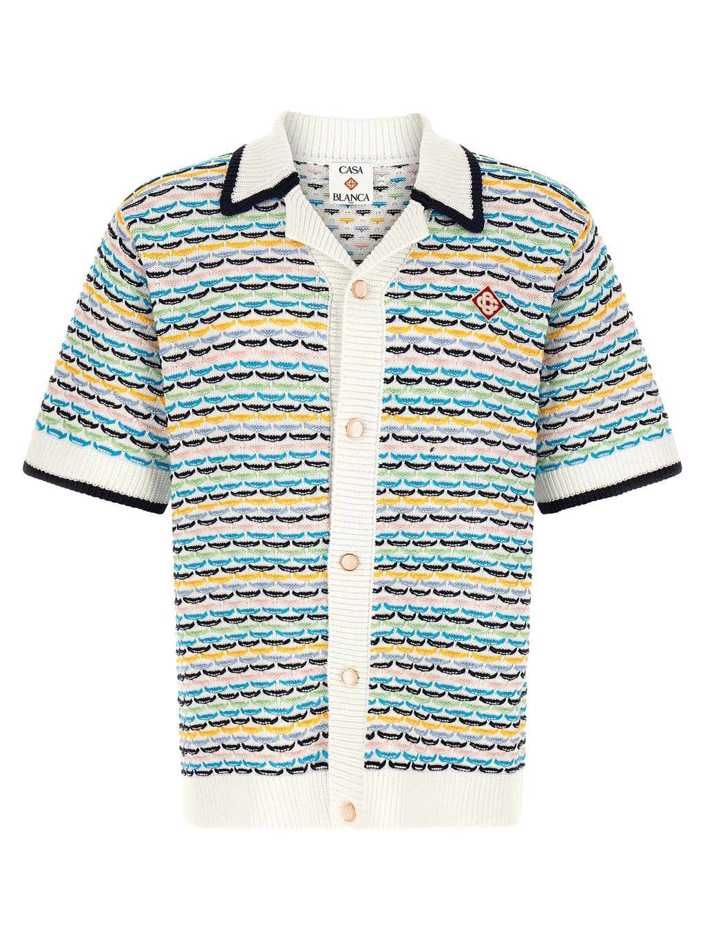 Casablanca Multicolor Cotton Blouse