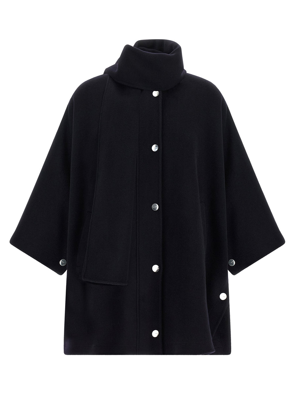 PINKO Blue Wool Coat