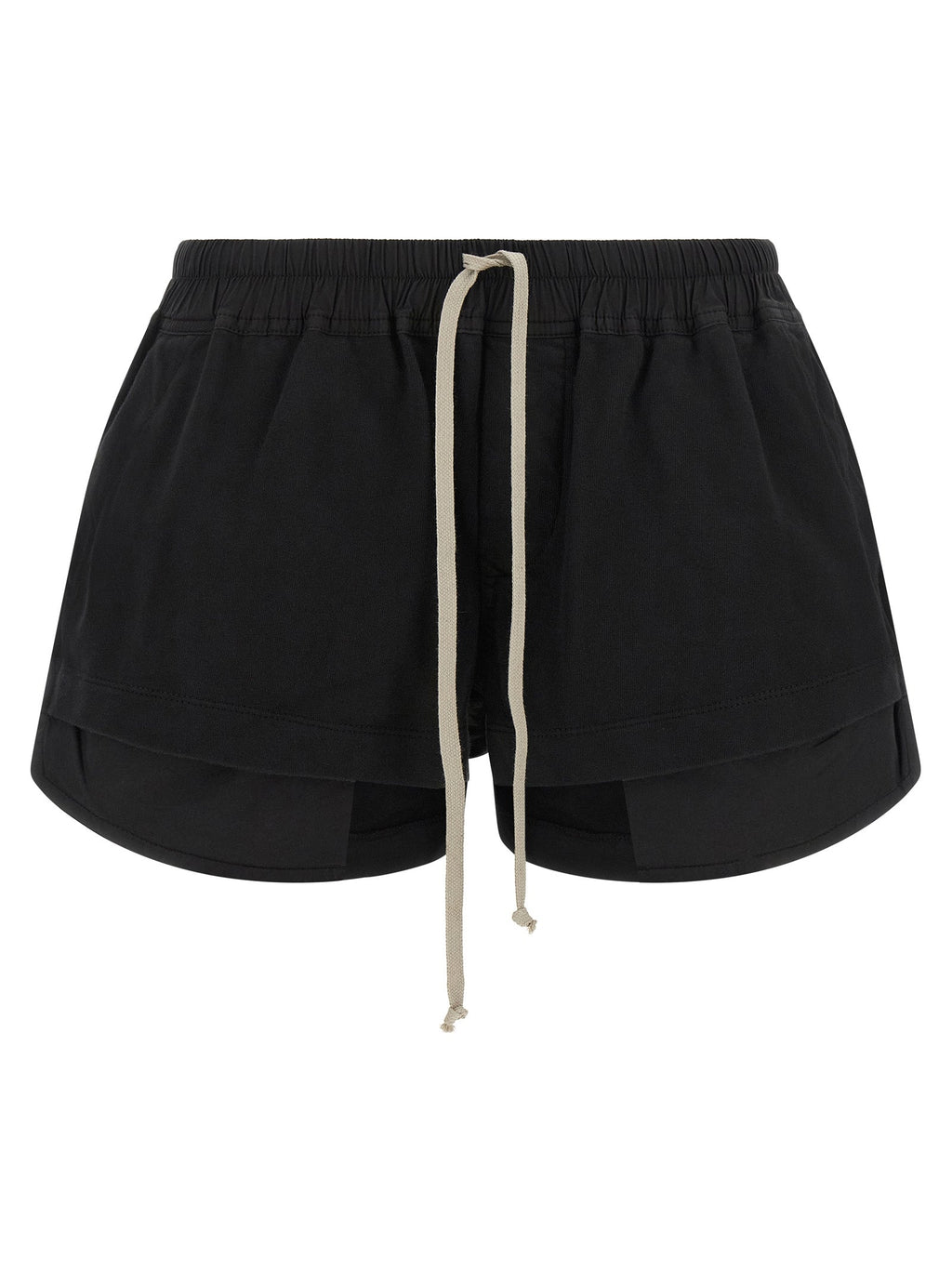 DRKSHDW Black Cotton Bermuda Shorts
