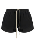 DRKSHDW Black Cotton Bermuda Shorts