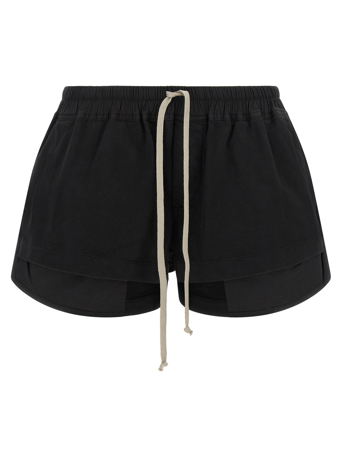 DRKSHDW Black Cotton Bermuda Shorts