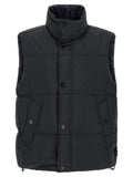 Stone Island Blue Polyamide Sleeveless Jacket